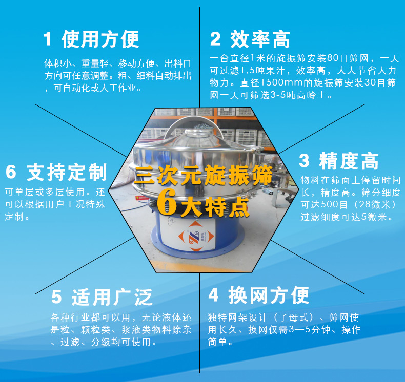 干粉振動篩特點(diǎn)